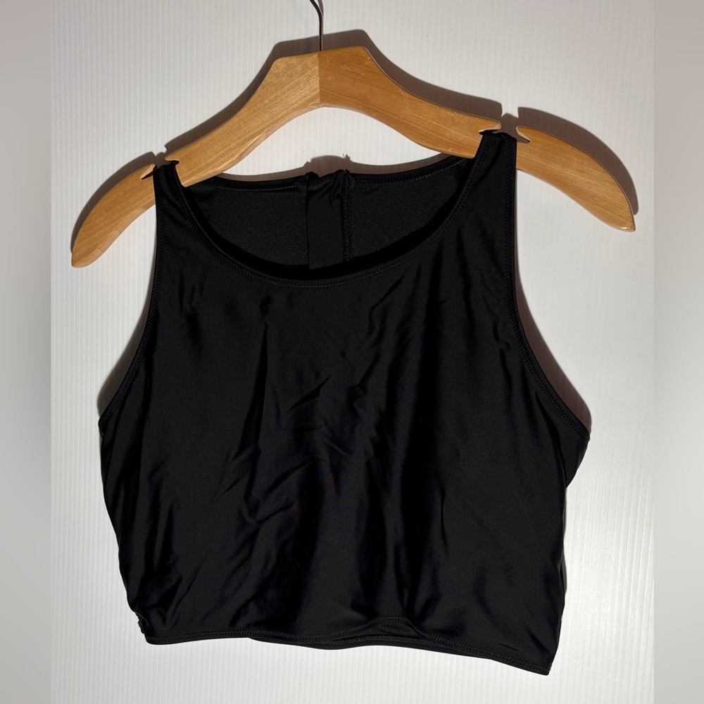 Black Sleeveless Women's Top